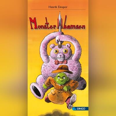Monster-bamsen – omslag til lydbogen af Henrik Einspor