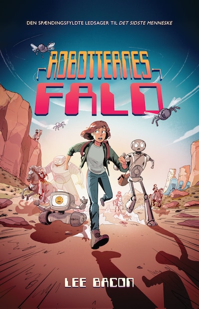 Robotternes fald – omslag til lydbogen af Lee Bacon