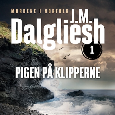 Pigen på klipperne - 1 – omslag til lydbogen af J. M. Dalgliesh