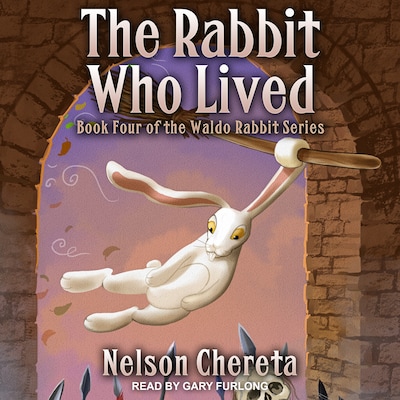 The Rabbit Who Lived – omslag til lydbogen af Nelson Chereta