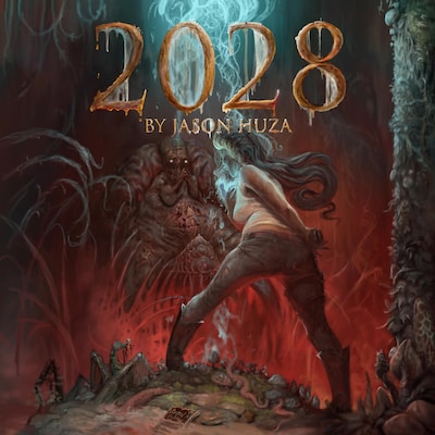 2028 – omslag van het luisterboek van Jason Huza