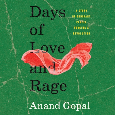 Days of Love and Rage – omslag til lydbogen af Anand Gopal