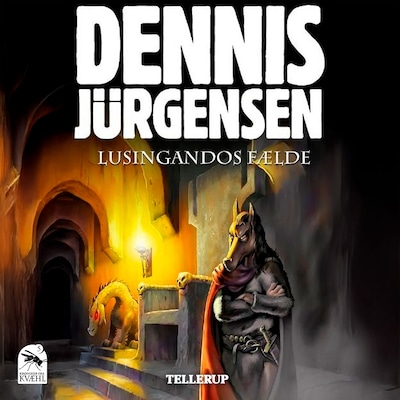 Krøniker fra Kvæhl #5: Lusingandos fælde – omslag til lydbogen af Dennis Jürgensen