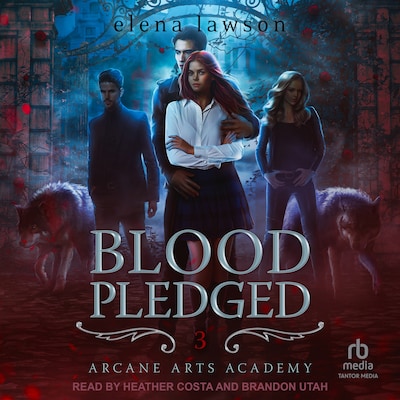 Blood Pledged – omslag til lydbogen af Elena Lawson