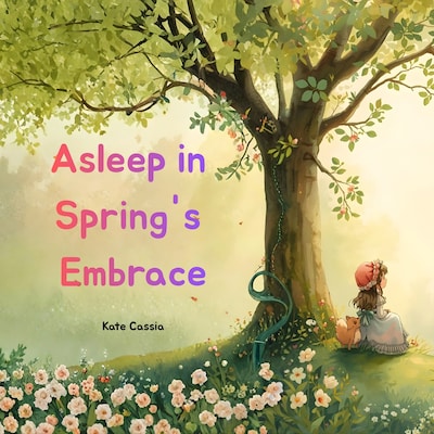 Asleep in Spring's Embrace – omslag til lydbogen af Kate Cassia