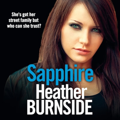 Sapphire – omslag til lydbogen af Heather Burnside