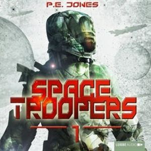 Hell's Kitchen (Space Troopers 1) – okładka audiobooka, autor P. E. Jones
