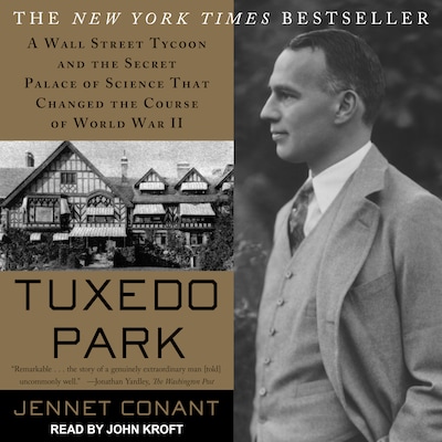 Tuxedo Park – omslag til lydbogen af Jennet Conant