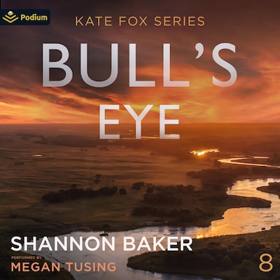Bull's Eye – omslag til lydbogen af Shannon Baker