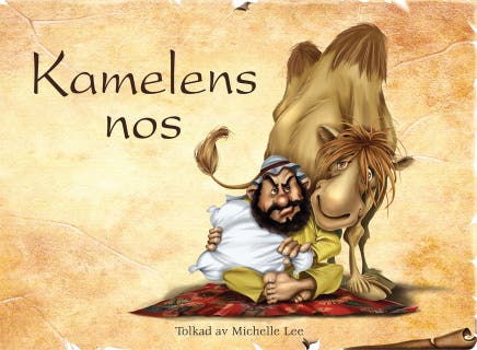 Kamelens nos – omslag till ljudboken av Michelle Lee