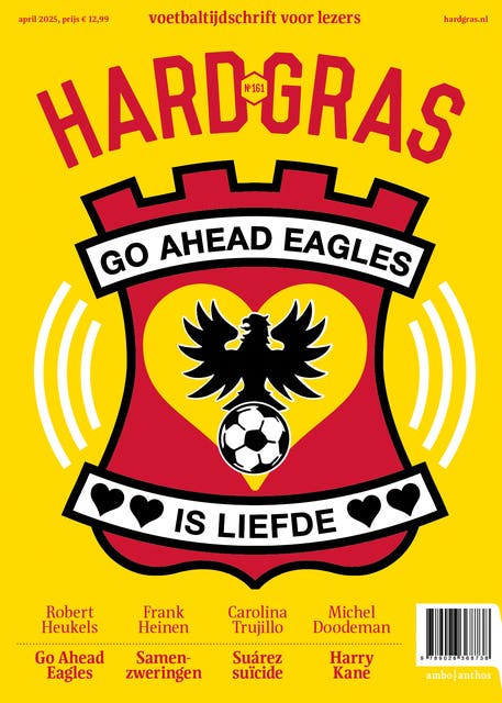 Hard gras 161 - april 2025 – omslag van het luisterboek van Tijdschrift Hard Gras