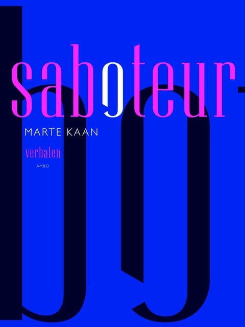 Saboteur – omslag van het luisterboek van Marte Kaan