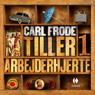 Arbejderhjerte 1 – omslag til lydbogen af Carl Frode Tiller