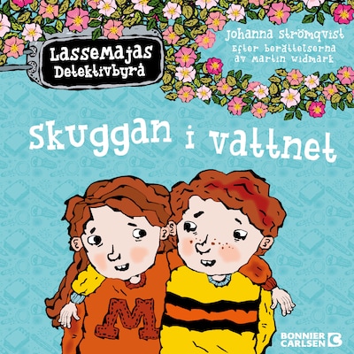 Skuggan i vattnet – omslag till ljudboken av Martin Widmark, Johanna Strömqvist