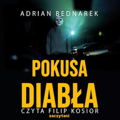 Pokusa Diabła – okładka audiobooka, autor Adrian Bednarek