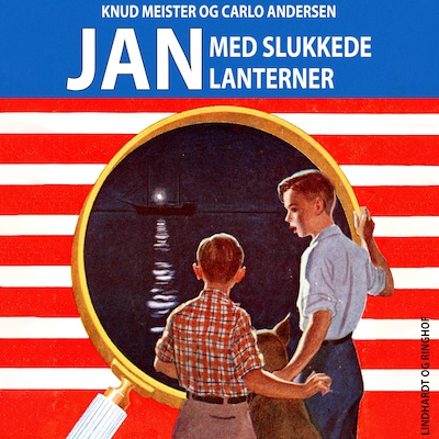 Med slukkede lanterner – omslag til lydbogen af Carlo Andersen, Knud Meister