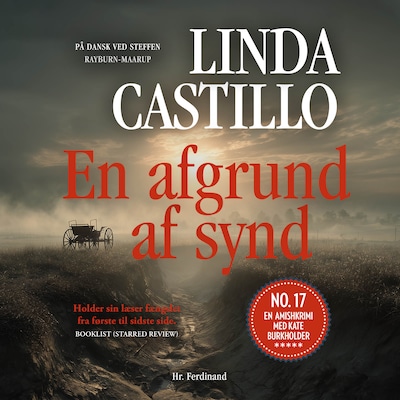 En afgrund af synd – omslag til lydbogen af Linda Castillo