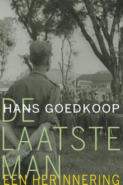 De laatste man: een herinnering – omslag van het luisterboek van Hans Goedkoop