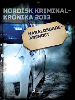 Haraldsgade-ärendet – omslag till ljudboken av Diverse