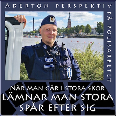 När man går i stora skor lämnar man stora spår efter sig 2024–2026 – omslag till ljudboken av Marko Vesterbacka, Anu Hoffrén