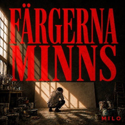 Färgerna minns – omslag till ljudboken av Milo