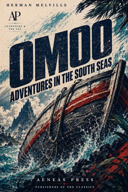 Omoo: Adventures in the South Seas – omslag til lydbogen af Herman Melville
