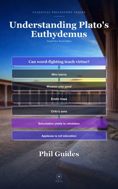 Understanding Plato's Euthydemus: Visual First-Read Edition – omslag til lydbogen af Phil Guides