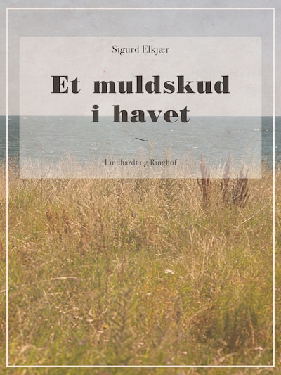Et muldskud i havet – omslag til lydbogen af Sigurd Elkjær