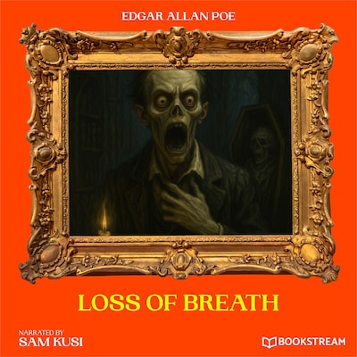 Loss of Breath – omslag til lydbogen af Edgar Allan Poe