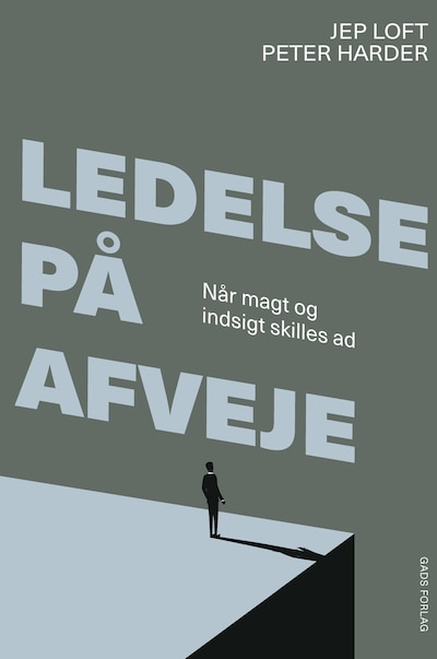 Ledelse på afveje – omslag til lydbogen af Peter Harder, Jep Loft