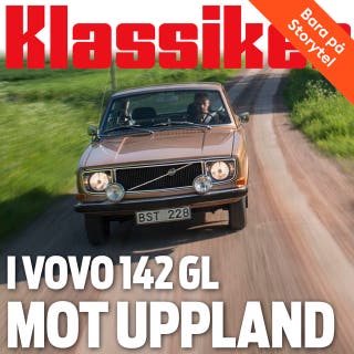 I Volvo 142 GL mot Uppland – omslag till ljudboken av Jon Remmers,Klassiker