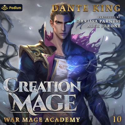 Creation Mage 10 – omslag til lydbogen af Dante King