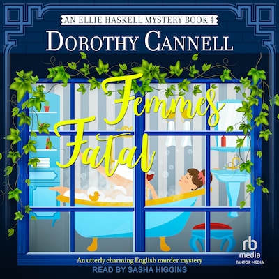 Femmes Fatal – omslag til lydbogen af Dorothy Cannell