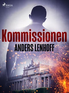 Kommissionen – omslag till ljudboken av Anders Lenhoff