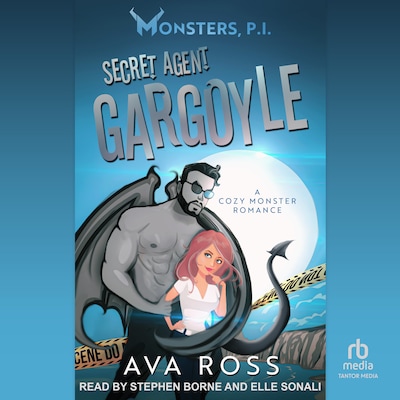 Secret Agent Gargoyle – omslag til lydbogen af Ava Ross