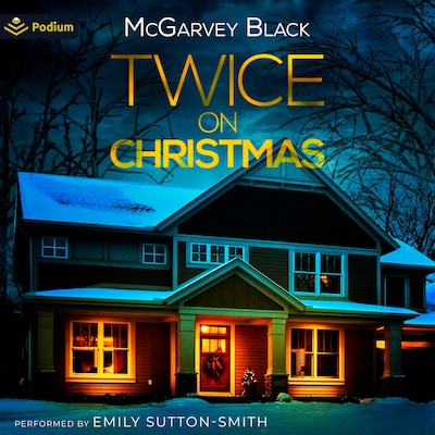 Twice on Christmas – omslag til lydbogen af McGarvey Black