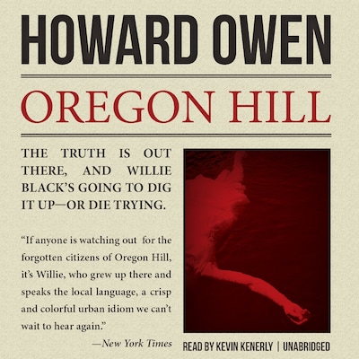 Oregon Hill – omslag til lydbogen af Howard Owen