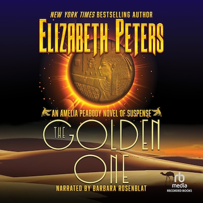The Golden One "International Edition" – omslag til lydbogen af Elizabeth Peters