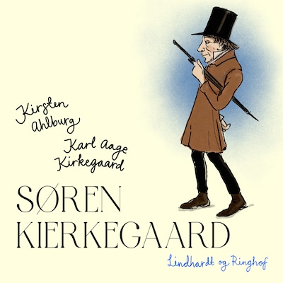 Søren Kierkegaard – omslag til lydbogen af Kirsten Ahlburg, Karl Aage Kirkegaard