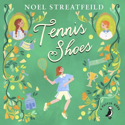 Tennis Shoes – omslag til lydbogen af Noel Streatfeild