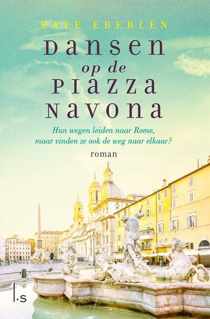 Dansen op de Piazza Navona – omslag van het luisterboek van Kate Eberlen