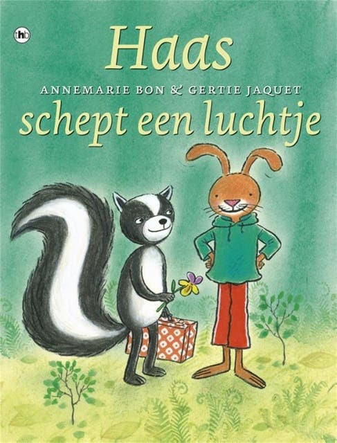 Haas schept een luchtje – omslag van het luisterboek van Annemarie Bon