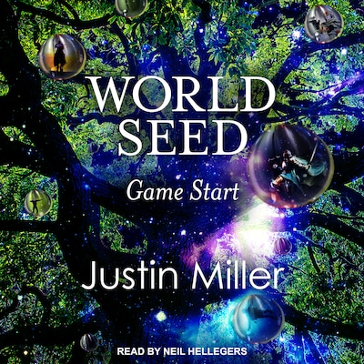 World Seed: Game Start – omslag til lydbogen af Justin Miller