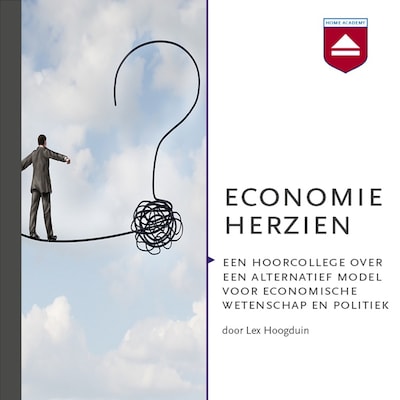 Economie herzien – omslag van het luisterboek van Lex Hoogduin