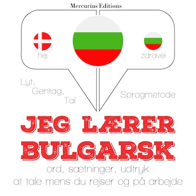 Jeg lærer bulgarsk – omslag til lydbogen af JM Gardner