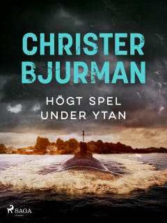 Högt spel under ytan – omslag till ljudboken av Christer Bjurman
