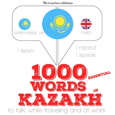 1000 essential words in kazakh