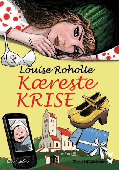 Kæreste-krise! – omslag til lydbogen af Louise Roholte
