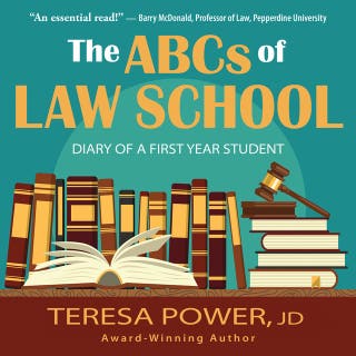 The ABCs of Law School: Diary of a First Year Student – omslag till ljudboken av Teresa Power