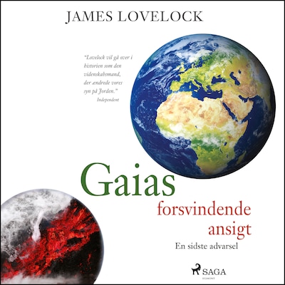 Gaias forsvindende ansigt – omslag til lydbogen af James Lovelock